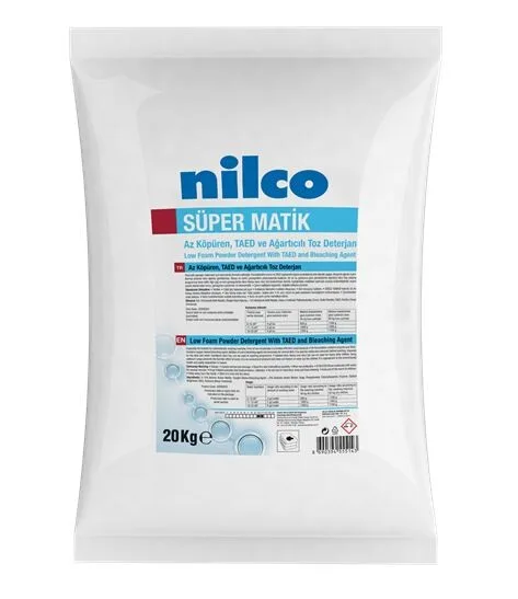 Порошковое моющее средство с TAED и отбеливателем SÜPER MATİK