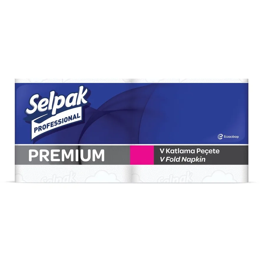 SELPAK Professional premium v-styling salfetkalari 1-qavat 18 * 25