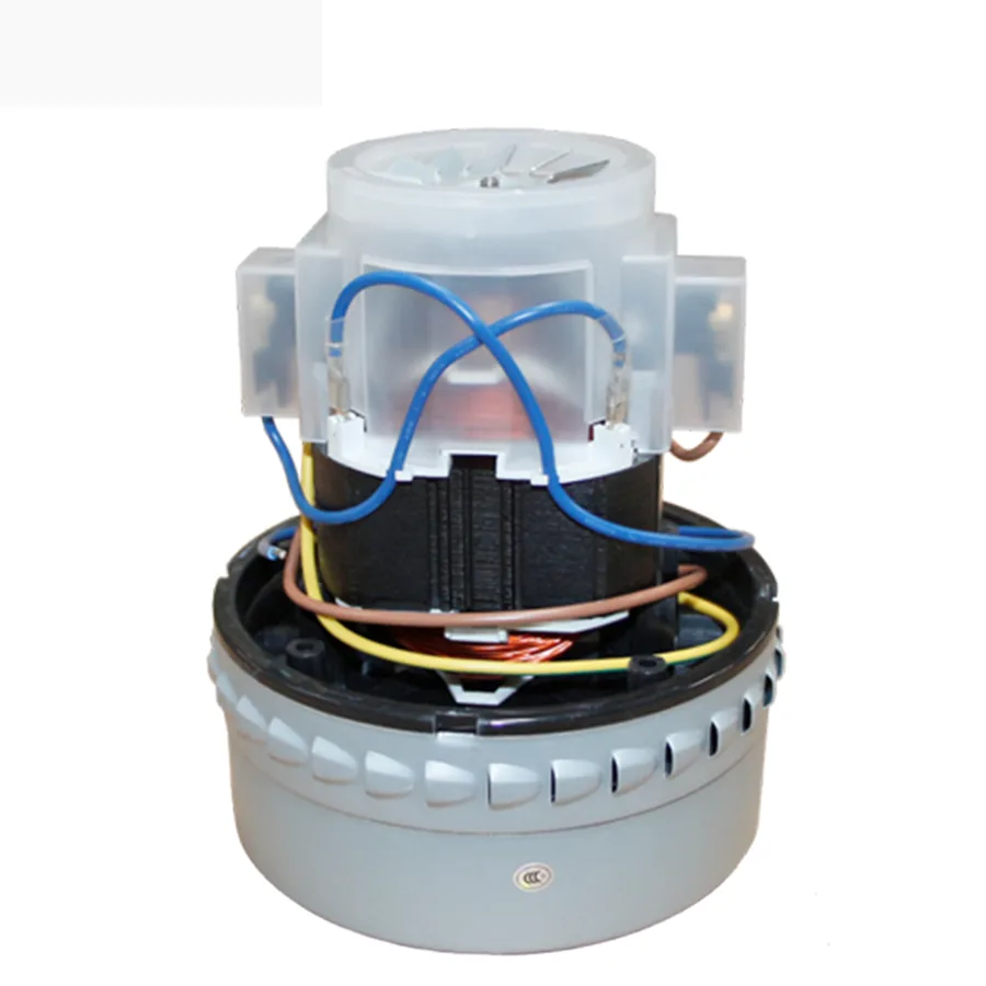 Chang-suvli aspirator uchun turbina (motor) — 220 V, 1000 W  Tavsif: Ushbu turbina chang-suvli aspiratorlarning asosiy ishlash qismlaridan biri bo‘lib, kuchli va barqaror tortish kuchini ta’minlaydi. Motor 220 V tarmoq kuchlanishida ishlaydi va 1000 W quvvat bilan yuqori samaradorlikni kafolatlaydi.  Xususiyatlari:  Kuchlanish: 220 V  Quvvat: 1000 W  Ma’lumot: Chang va suvni bir vaqtning o‘zida tortib olish imkoniyati  Moslik: Turli chang-suvli aspirator modellariga o‘rnatish mumkin  Afzalliklar: Kuchli tortish, barqaror ishlash, uzoq muddat xizmat qilish  Qo‘llanilishi:  Uy va ofis chang-suvli aspiratorlari  Professional tozalash uskunalari  Sanoat va tijorat tozalash mashinalari